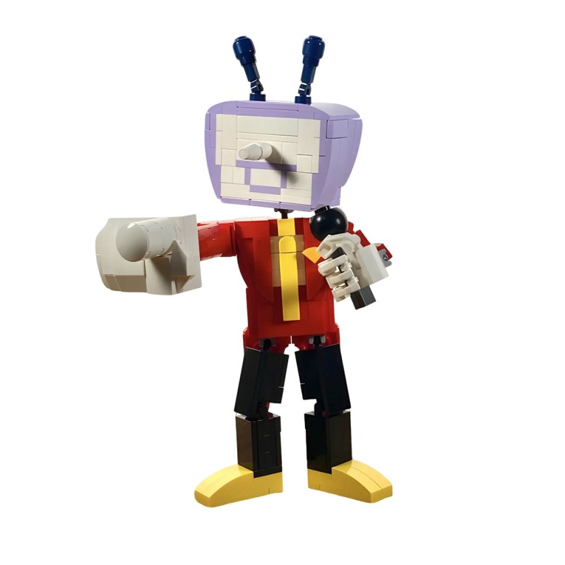 GOBRICKS MOC 240576 Deltarune Tenna - YWOBB