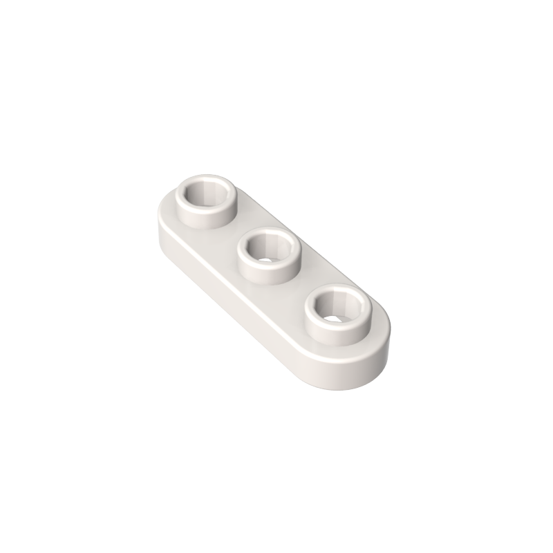 GOBRICKS GDS-90572 Plate Round 1 x 3 with Open Studs - YWOBB