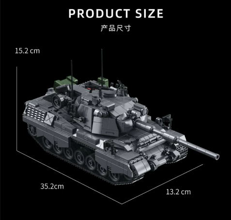 12GO 97055 LEOPARD 1 MEDIUM TANK - YWOBB