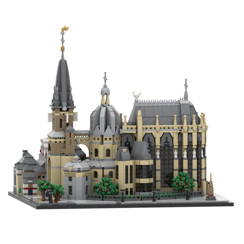 GOBRICKS MOC A1915 Aachen Cathedral  mausoleum of Charlemagne - YWOBB