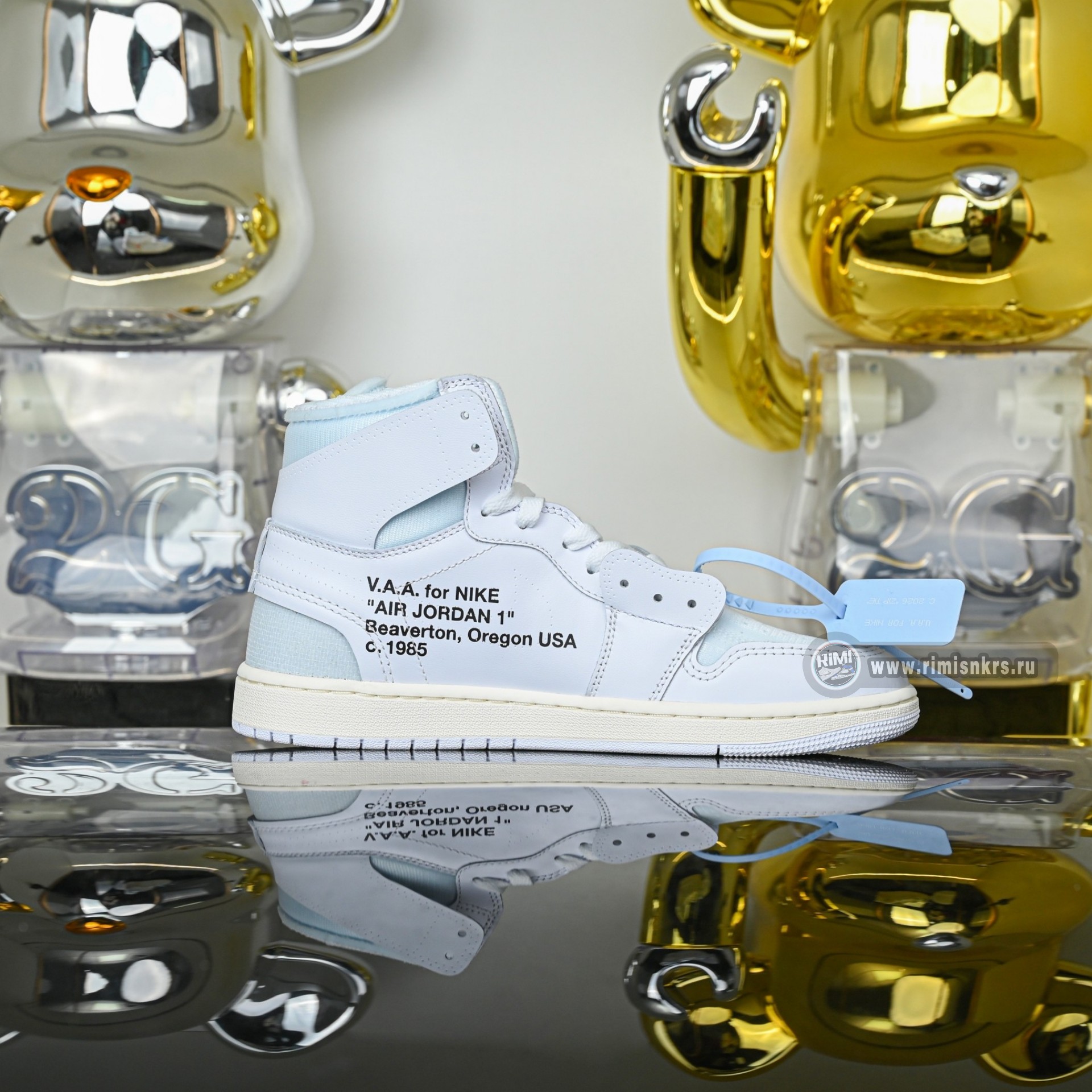 Virgil Abloh Archive x Air Jordan 1 High ‘Alaska’ AA3834-100