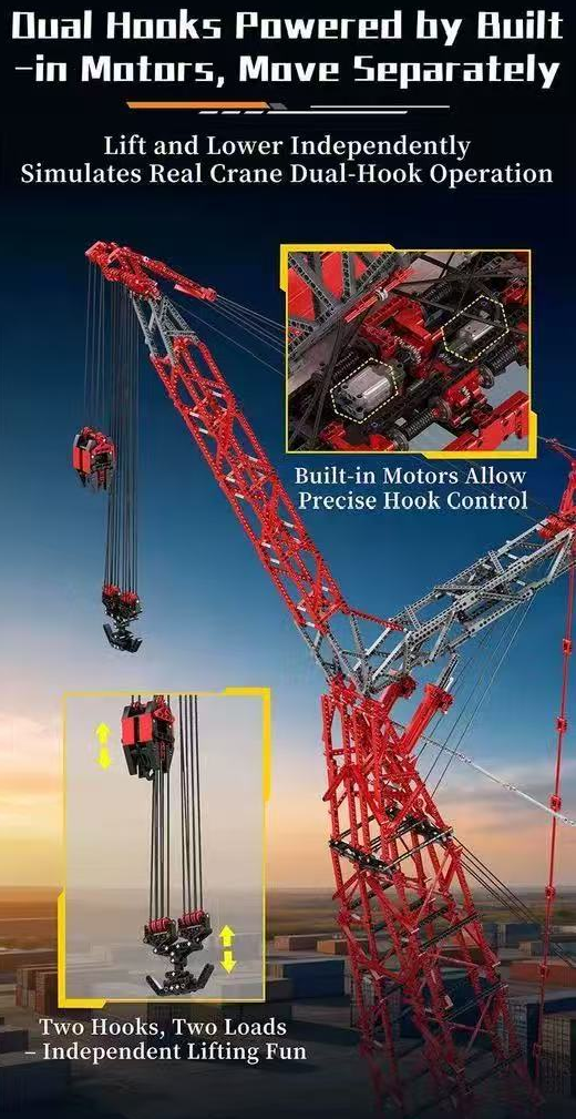 Reobrix 22028 Super-large SK6000 Land-Based Ring Crane - YWOBB