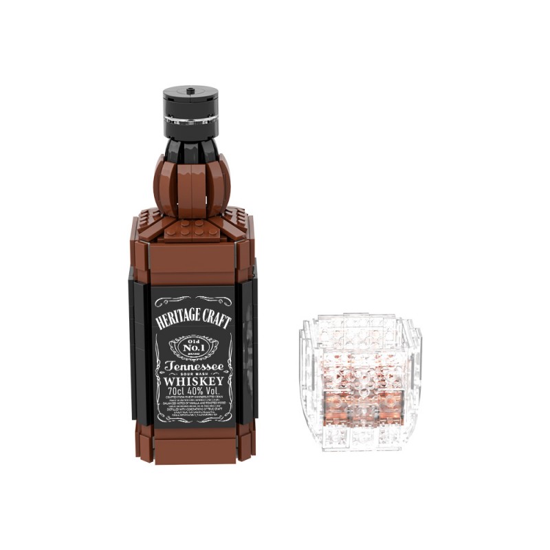 GOBRICKS MOC S1116 Wine bottle - YWOBB