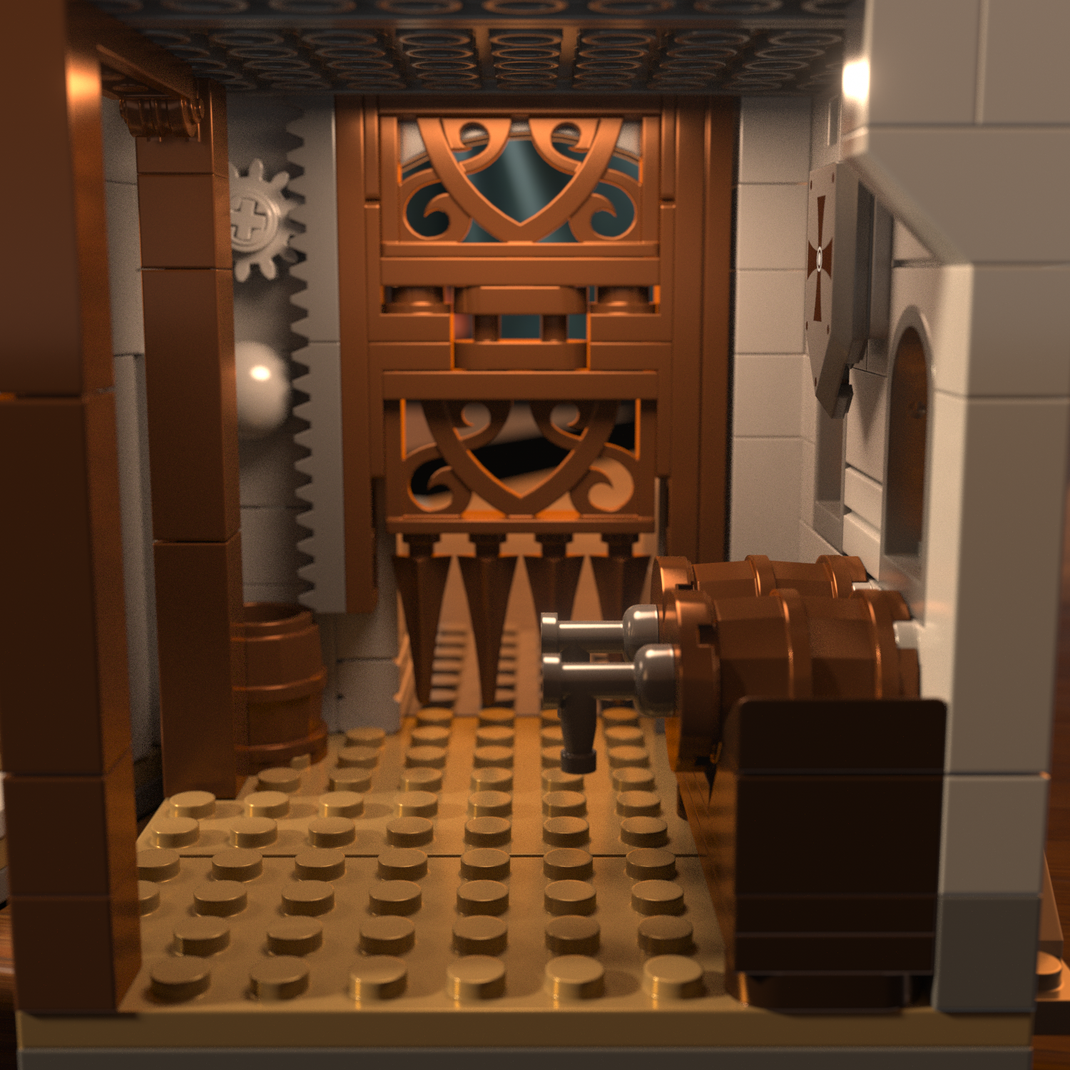 Iambrick 40211 Sword of Holy Spirit Castle - YWOBB