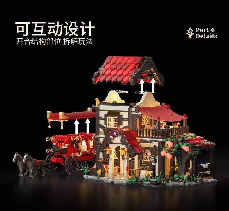 HUIYOYOYI H1017 MEDIEVAL CARRIAGE STATION - YWOBB