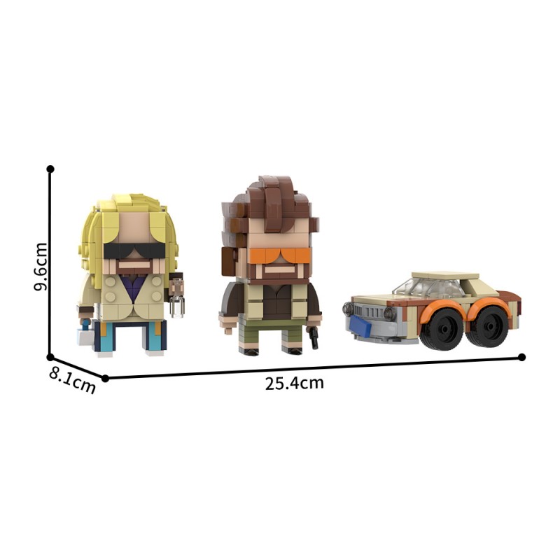 GOBRICKS MOC S1111 The Big Lebowski - YWOBB