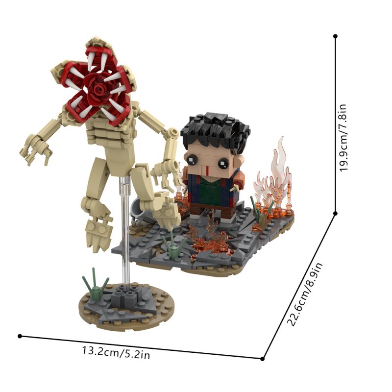 GOBRICKS MOC S0134 Stranger Things Will's awakening - YWOBB