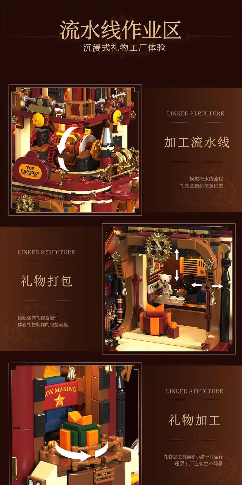 HUIYOYOYI H1015 Steam Fantasy Gift Workshop - YWOBB