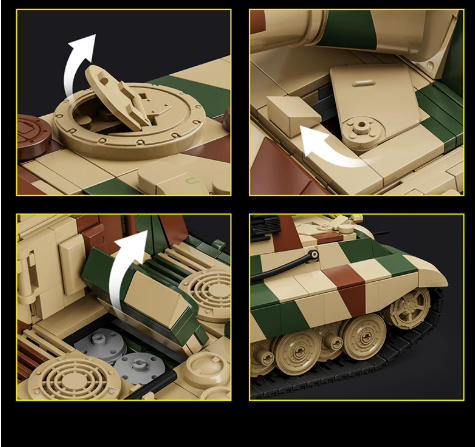 12GO 97060 JAGDTIGER Tank destroyer - YWOBB