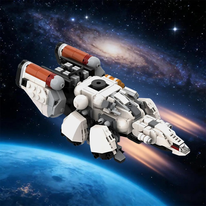 GOBRICKS MOC 231839 The Frontier (Discovery Class) — Starfield - YWOBB