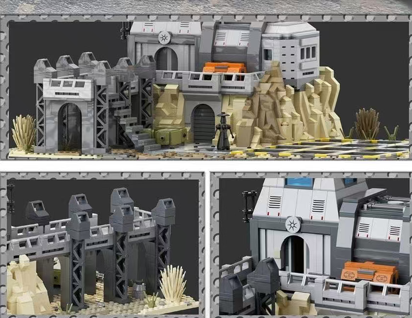 Amazing Block 90009 STAR PLAN GALACTIC COMMAND OUTPOST - YWOBB