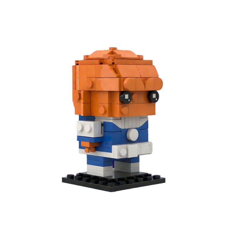 GOBRICKS MOC 245070 The Fantastic Four: First Steps Brickheadz - YWOBB