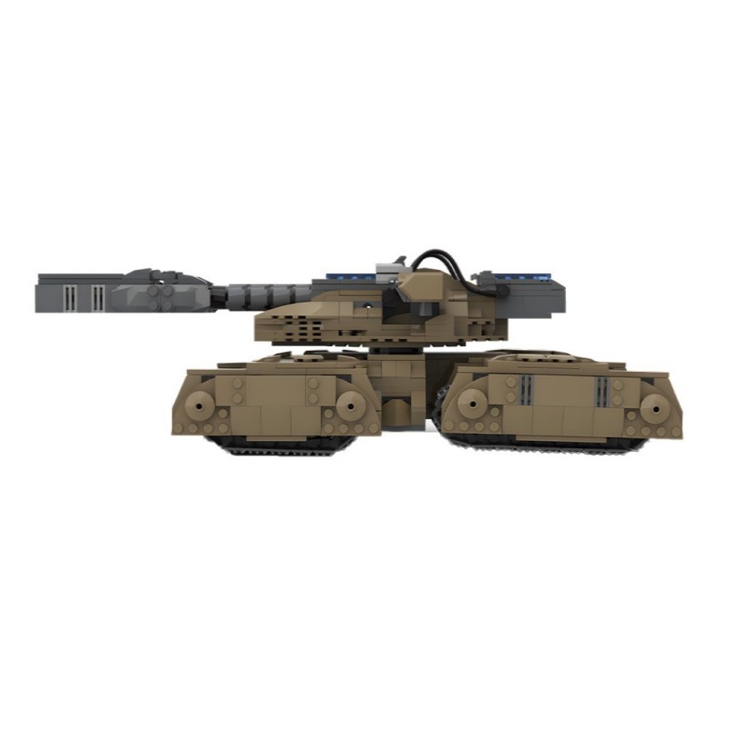 GOBRICKS MOC 250441 Mammoth Tank Mk.III Railgun Variant - YWOBB