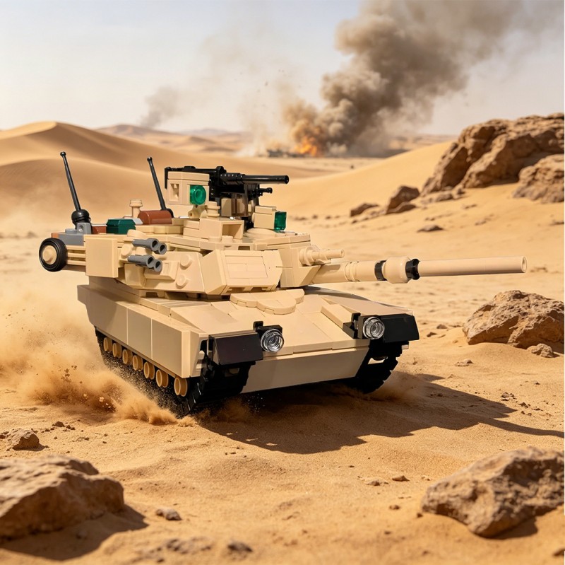 GOBRICKS MOC 250773 M1A2 Abrams - YWOBB
