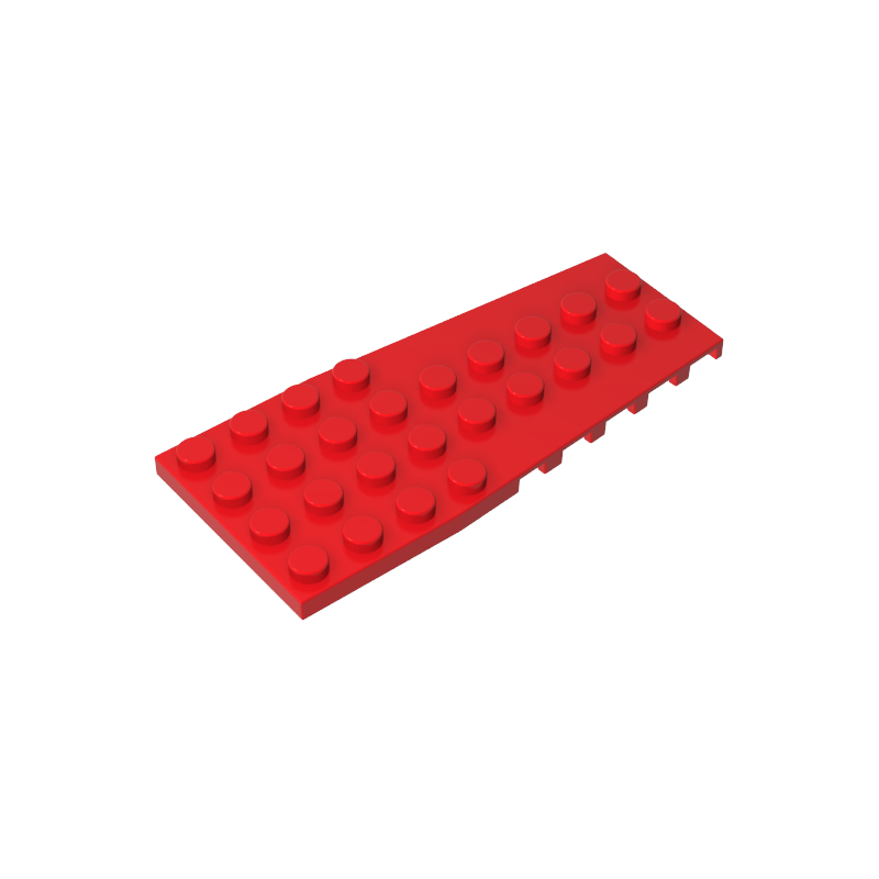 GOBRICKS GDS-897  Plate 4 x 9 with Stud Notches - YWOBB