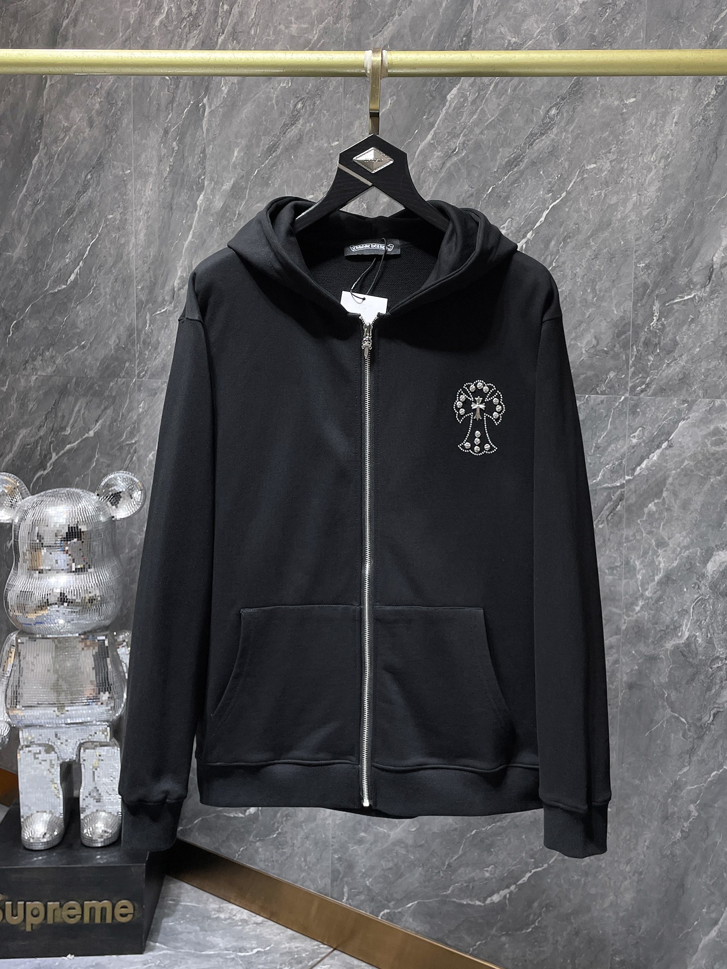 78_Chrome Heart hoodie