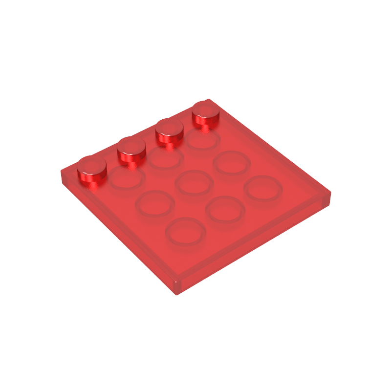 GOBRICKS GDS-794  Modified 4 x 4 with Studs on Edge - YWOBB