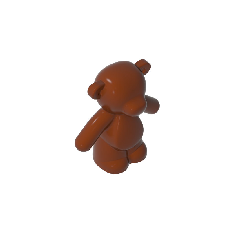 GOBRICKS GDS-2121 teddy bear - YWOBB