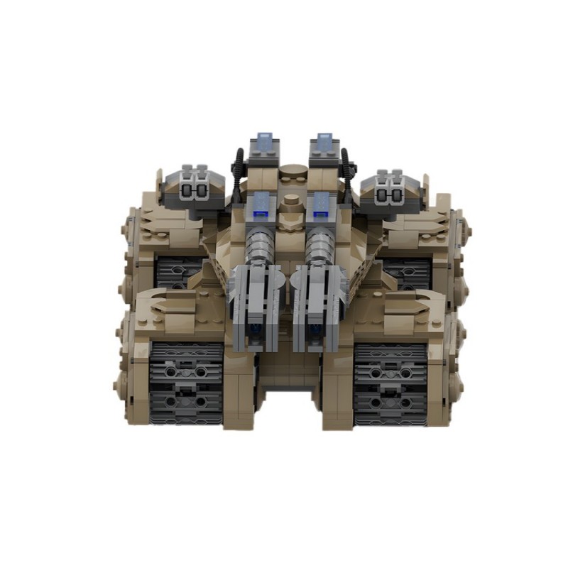 GOBRICKS MOC 250441 Mammoth Tank Mk.III Railgun Variant - YWOBB