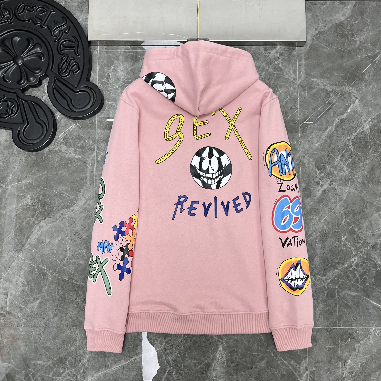 24_Chrome Heart hoodie