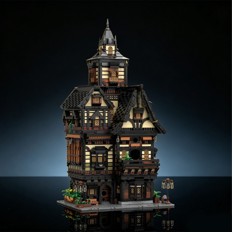GOBRICKS MOC 246631 THE SAGE'S TOWERHOUSE - YWOBB