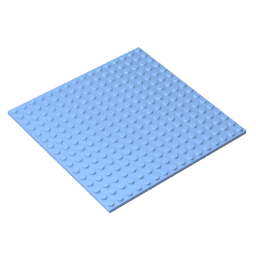 GOBRICKS GDS-530 Plate 16 x 16 - YWOBB