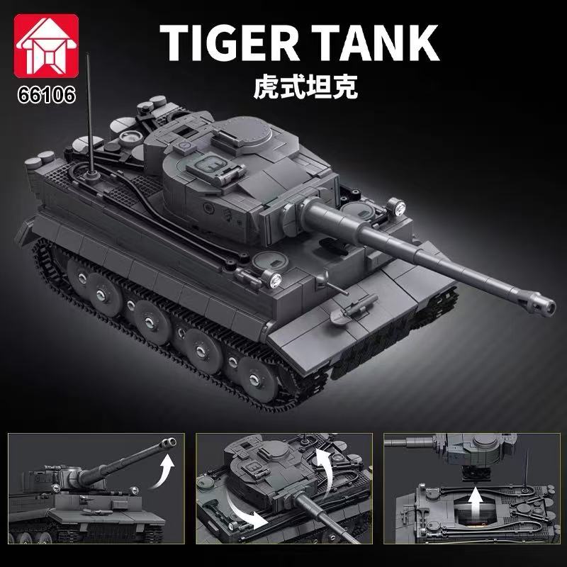 LY 66106 Tiger tank early model - YWOBB