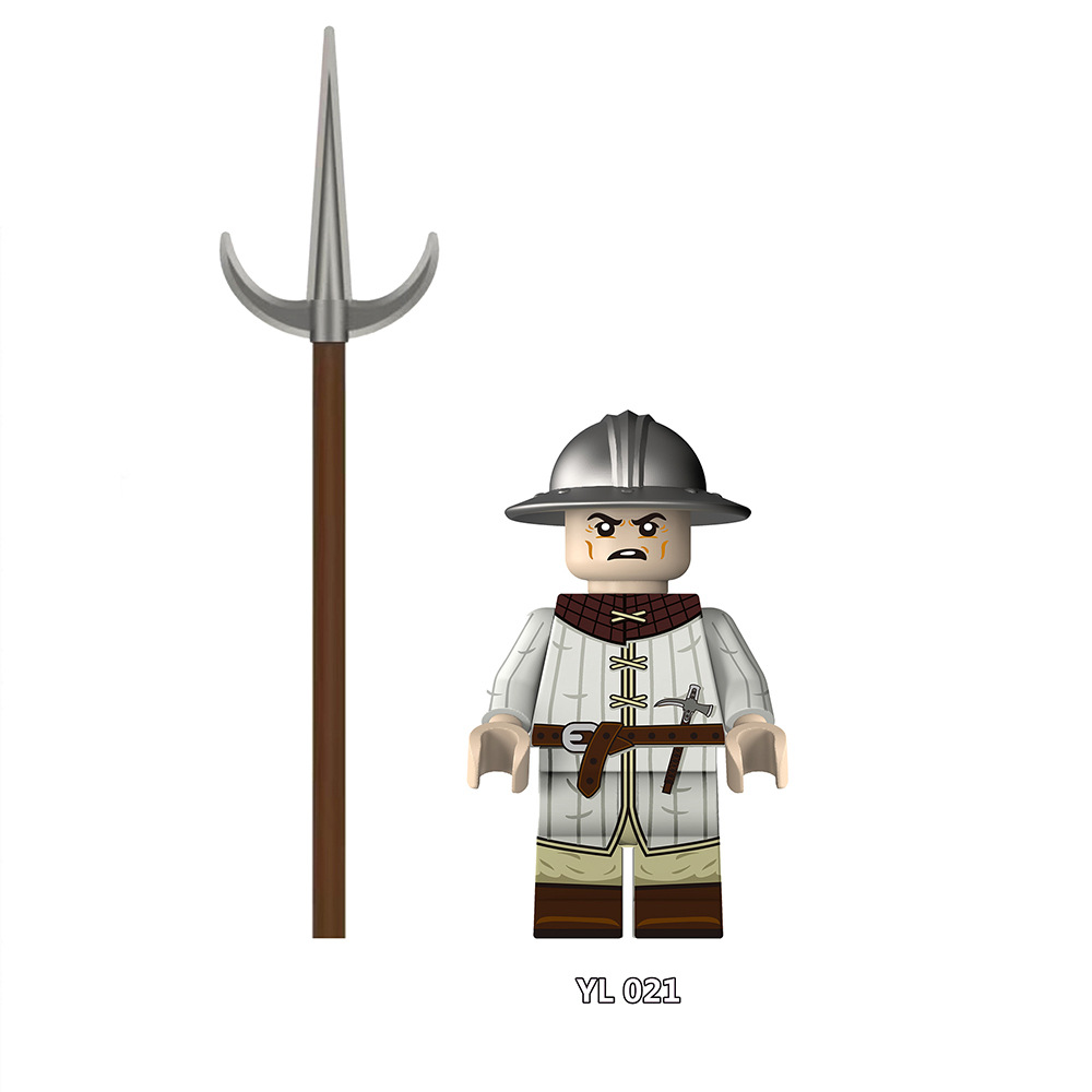 WM YL021-YL026 Medieval Series Cotton-armored militia Characters - YWOBB