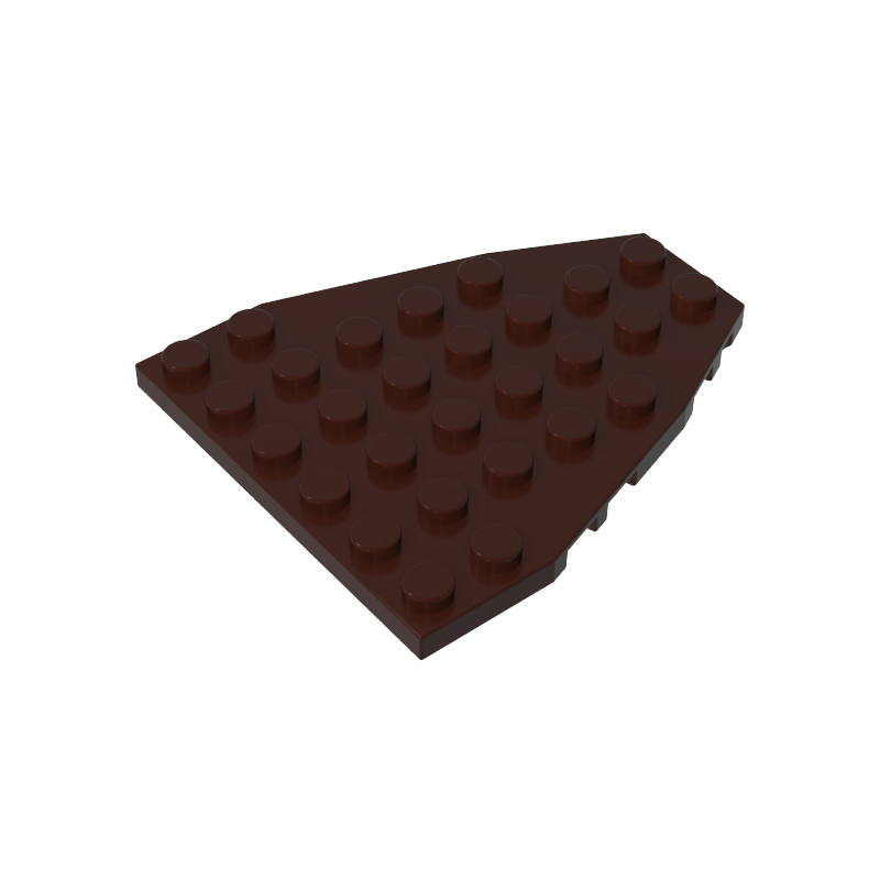 GOBRICKS GDS-770  Plate 7 x 6 with Stud Notches - YWOBB