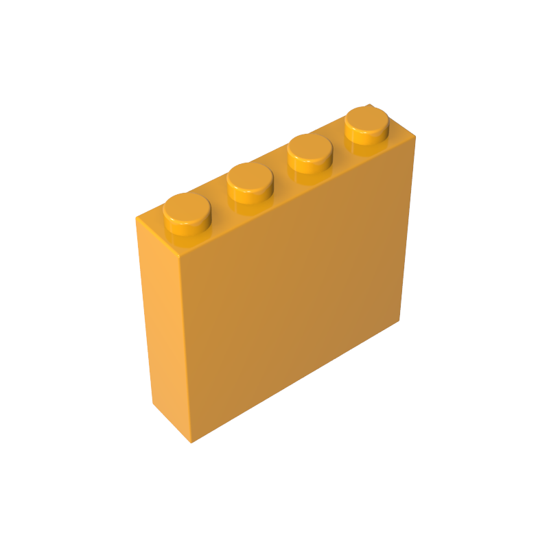 GOBRICKS GDS-90328 Brick 1 x 4 x 3 - YWOBB