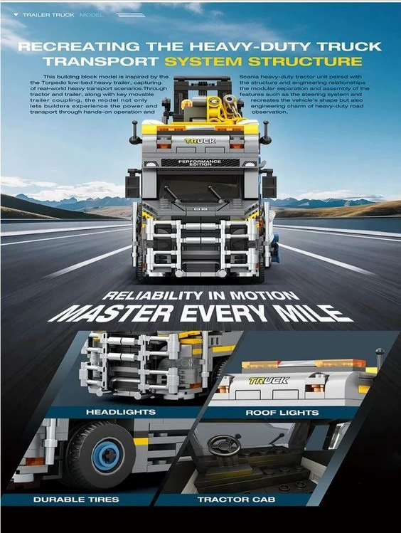 Reobrix 842 TRAILER TRUCK - YWOBB