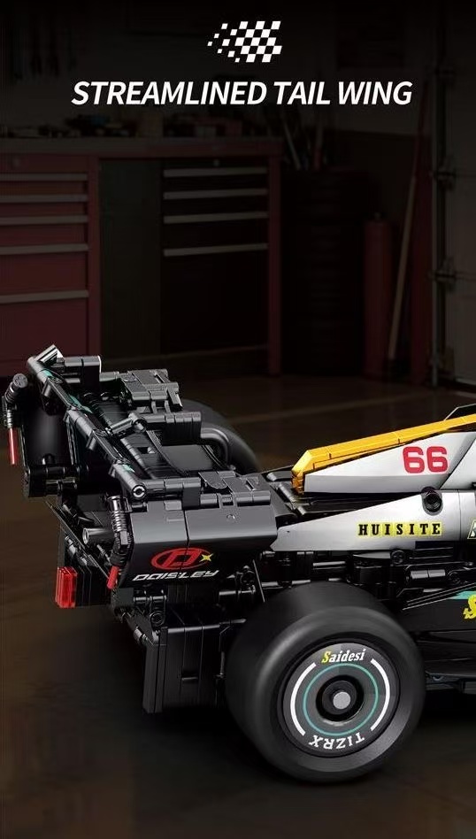 Reobrix 11040 1:8 F1 Racing Car - YWOBB
