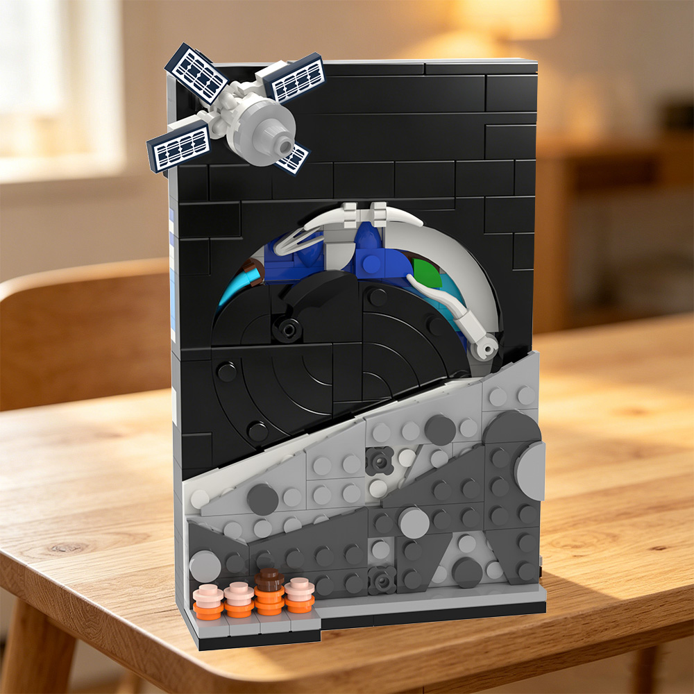 GOBRICKS MOC S1076 Earthset - YWOBB