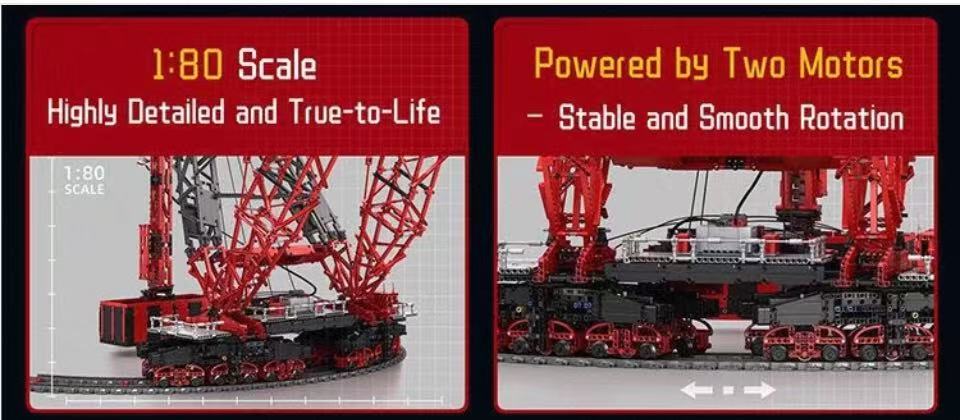 Reobrix 22028 Super-large SK6000 Land-Based Ring Crane - YWOBB