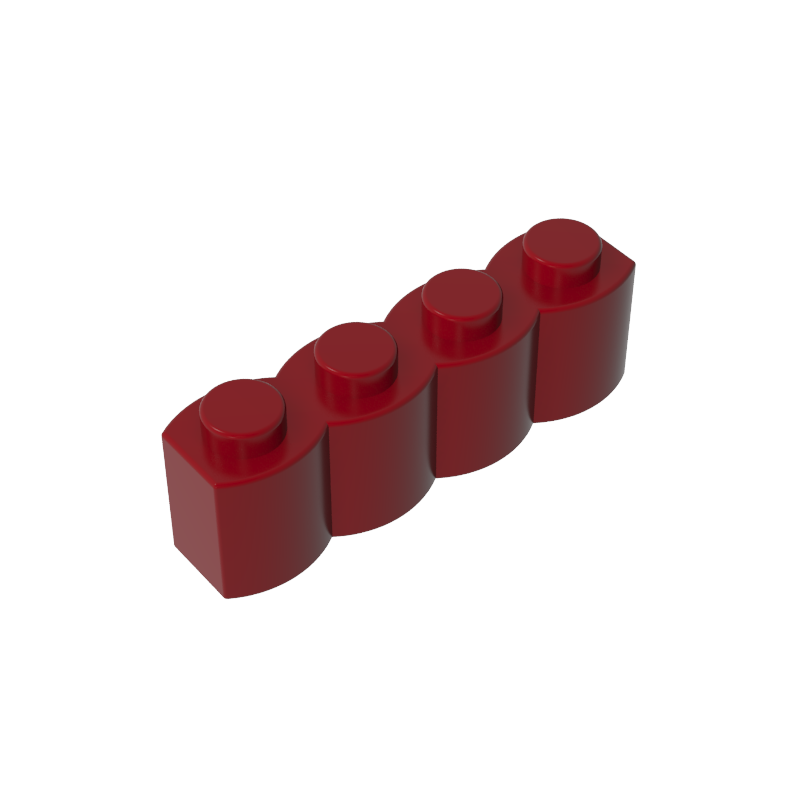 GOBRICKS GDS-1079 Modified 1 x 4 with Log Profile - YWOBB