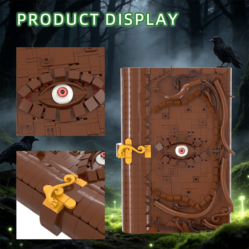 GOBRICKS MOC S1031 Hocus Pocus Spellbook - YWOBB