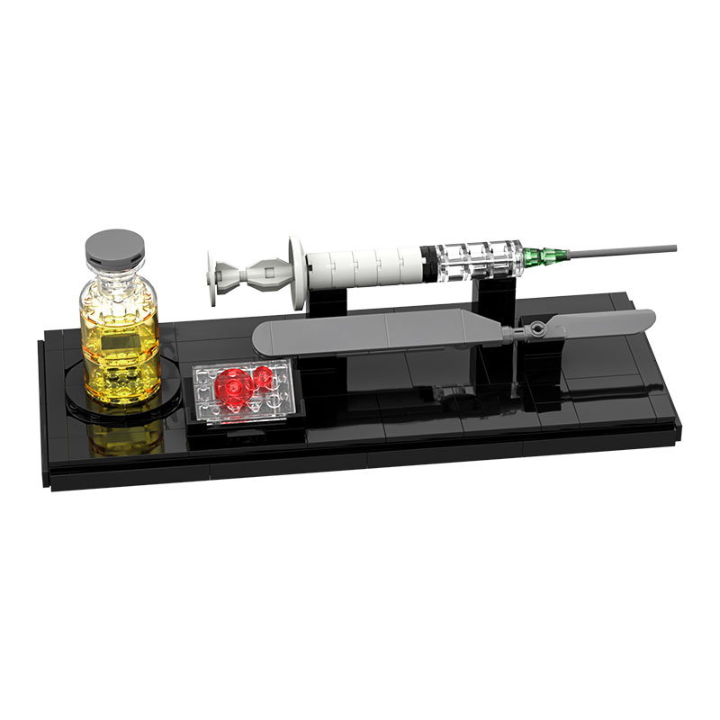 GOBRICKS MOC S1131 Dexter Blood Syringe - YWOBB
