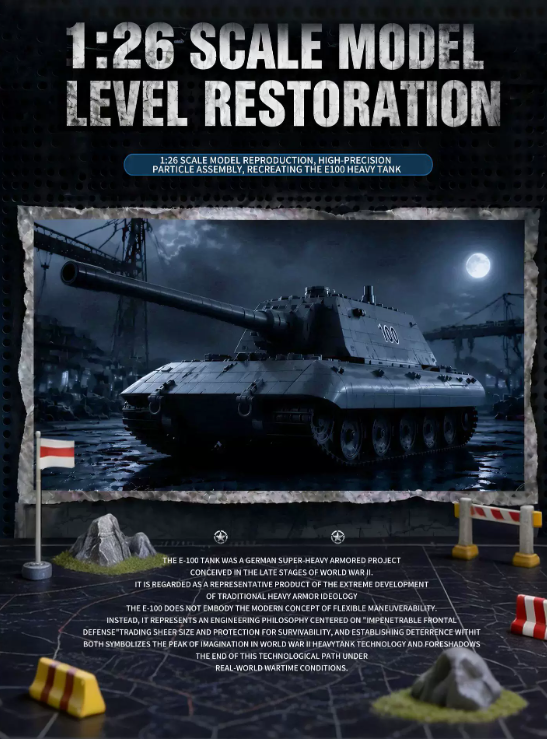 Reobrix 77037 World of Tanks E100 Tank - YWOBB