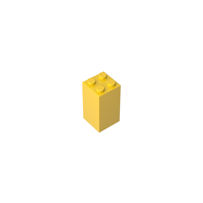 GOBRICKS GDS-867 Brick 2 x 2 x 3 - YWOBB