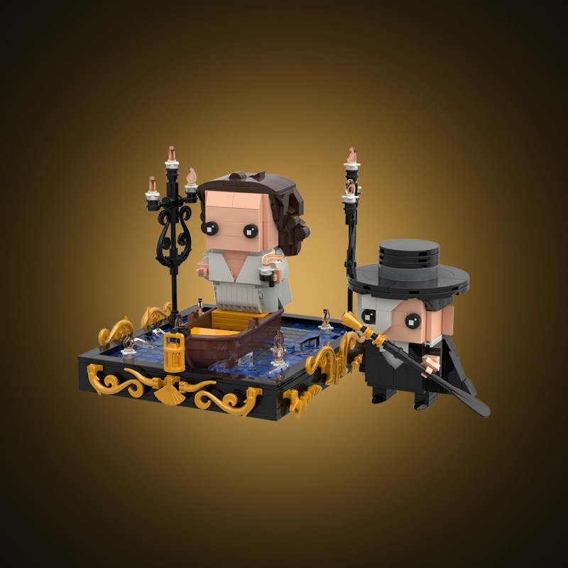 GOBRICKS MOC S1098 The Phantom of the Opera - YWOBB