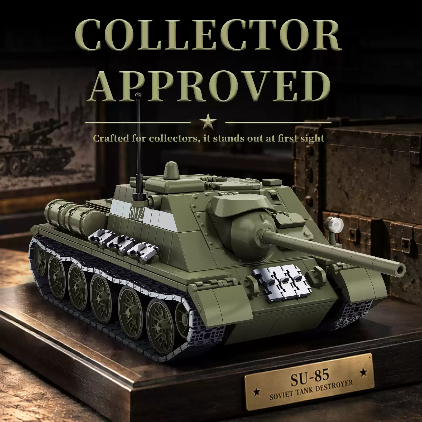 TK2 8010 SOVIET TANK DESTROYER SU-85 - YWOBB