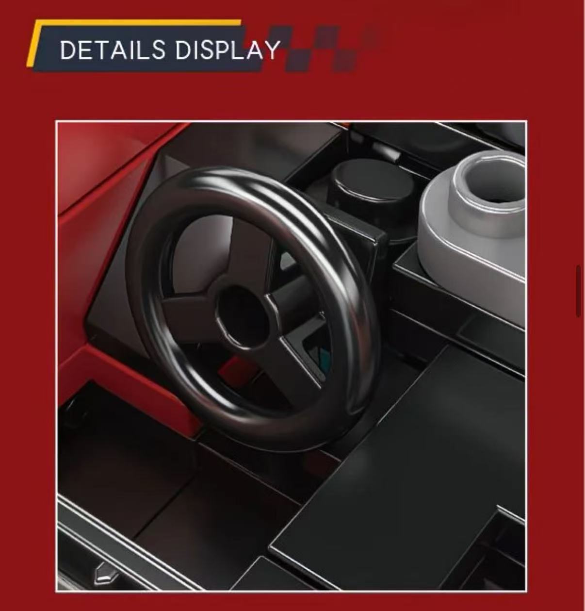 Mould King 27107 Ferrari 575 GTC - YWOBB