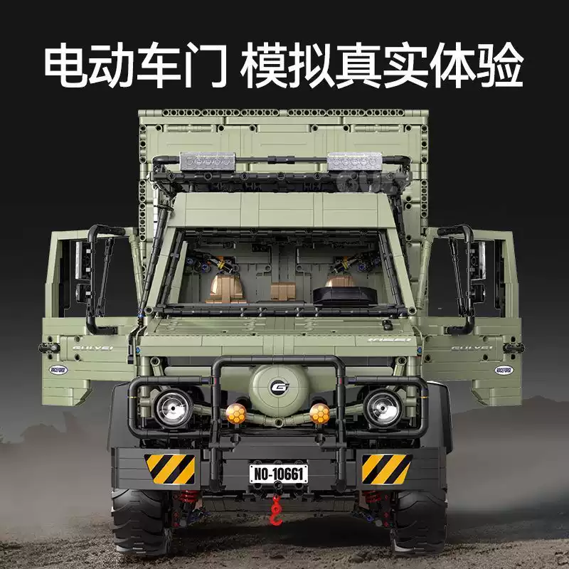 GULY 10661 1:8 Off‑Road Camper Unimog - YWOBB