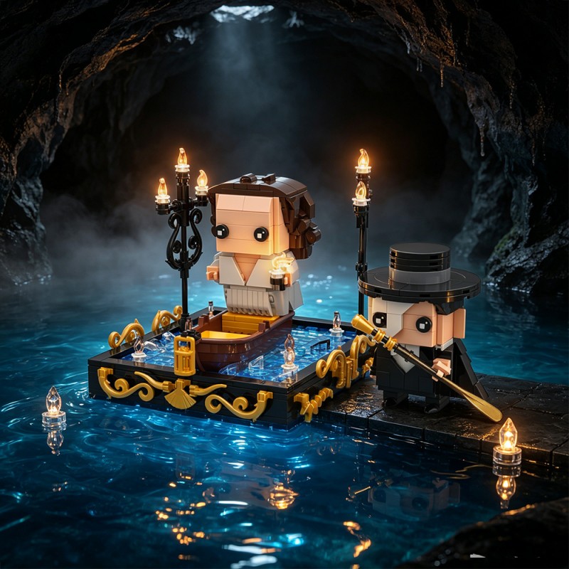 GOBRICKS MOC S1098 The Phantom of the Opera - YWOBB