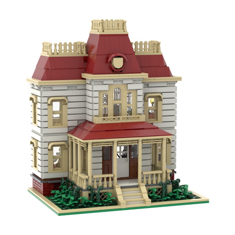 GOBRICKS MOC S1115 Psycho House - YWOBB
