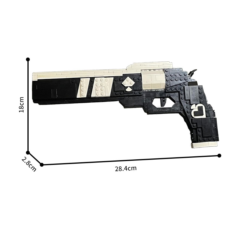 GOBRICKS MOC 266045 Destiny 2 Ace of Spades - YWOBB