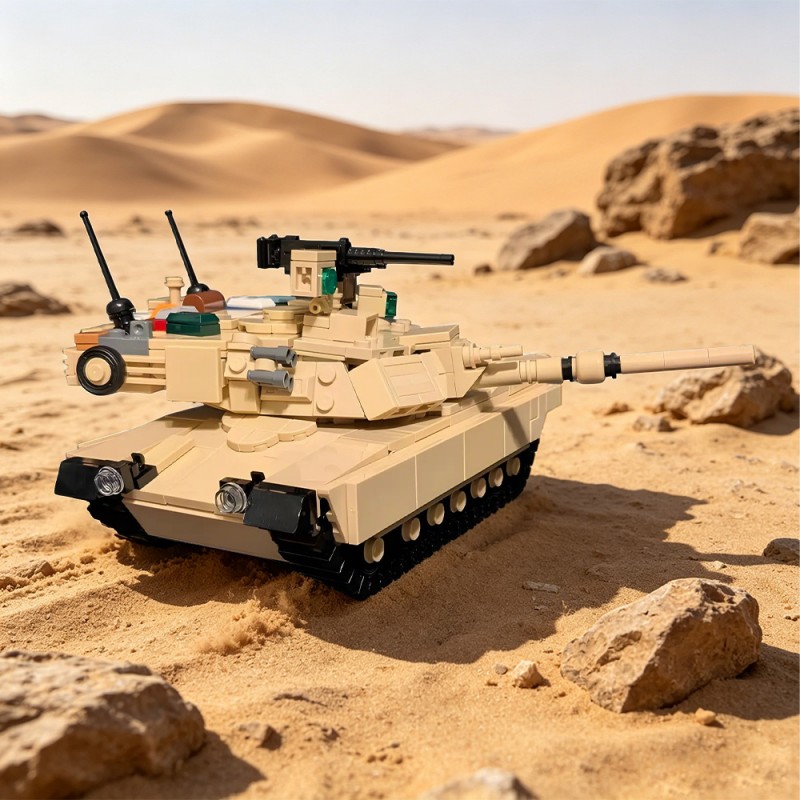 GOBRICKS MOC 250773 M1A2 Abrams - YWOBB