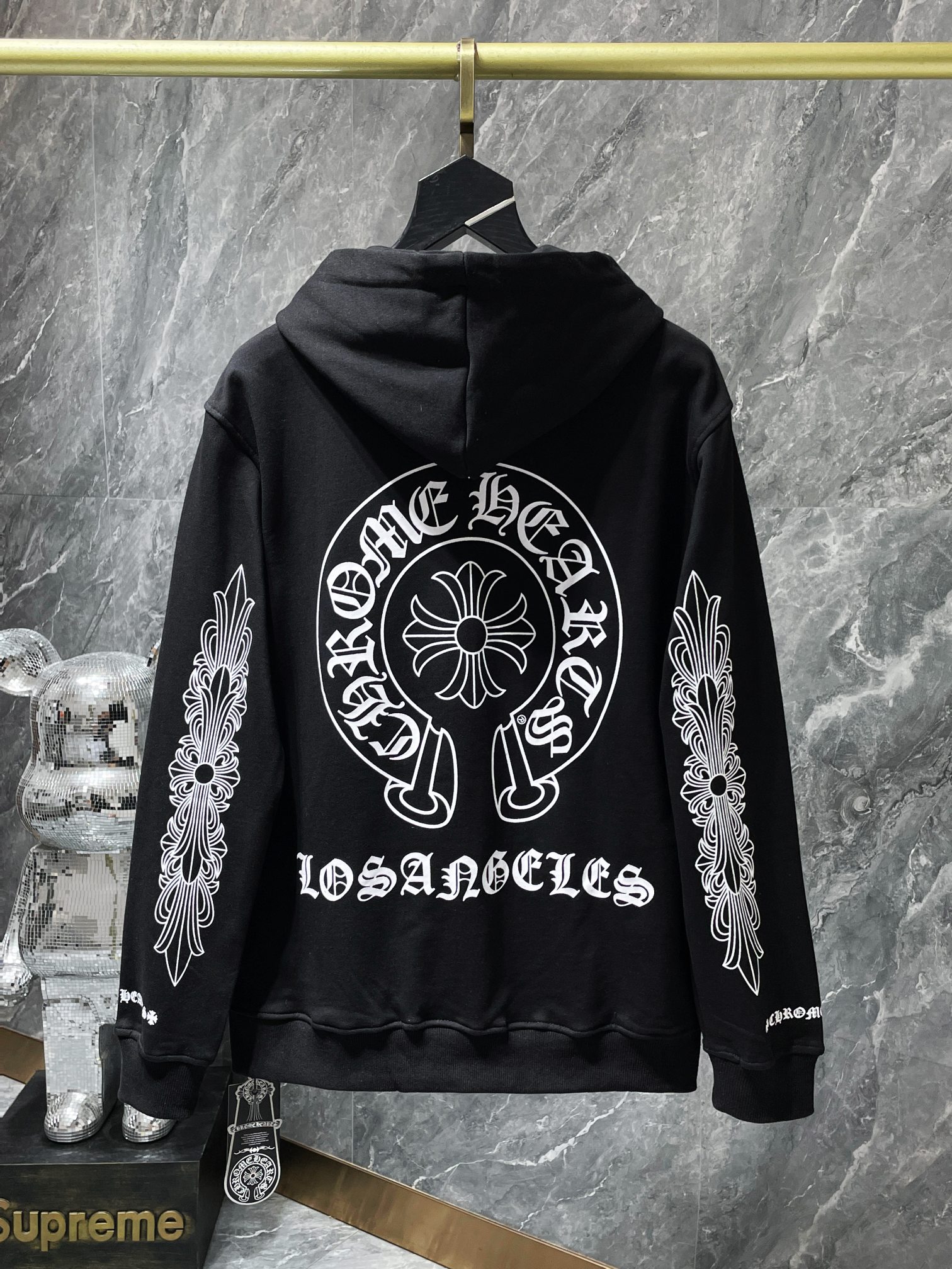 80_Chrome Heart hoodie