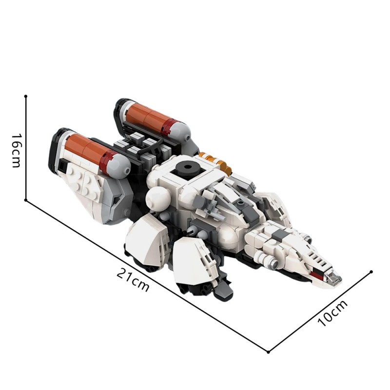 GOBRICKS MOC 231839 The Frontier (Discovery Class) — Starfield - YWOBB