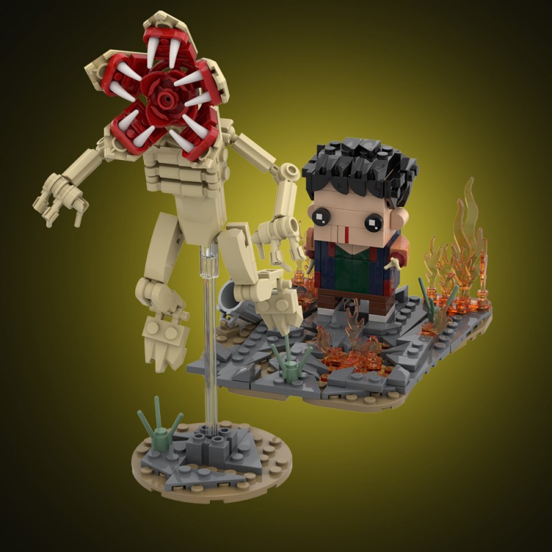 GOBRICKS MOC S0134 Stranger Things Will's awakening - YWOBB